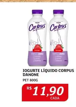 Assaí Atacadista Iogurte Líquido Corpus Danone oferta