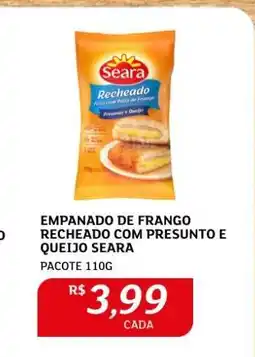 Assaí Atacadista Empanado de Frango Recheado com Presunto e Queijo Seara oferta