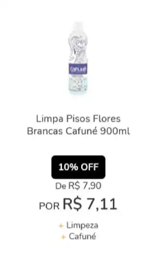 Limpa Pisos Flores Brancas Cafune 900ml