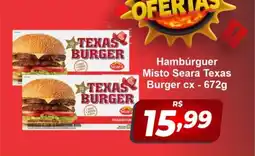 Supermercado Pastorinho Hambúrguer Misto Seara Texas Burger oferta
