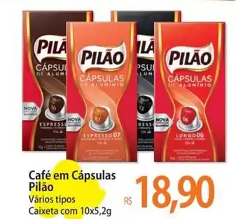 Atacadão Café em Cápsulas Pilão oferta
