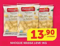 Roldão Nhoque massa leve oferta