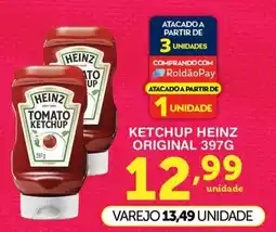 Roldão Ketchup heinz original oferta