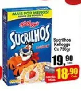 Higa's Supermercado Sucrilhos Kellogg's 730g oferta