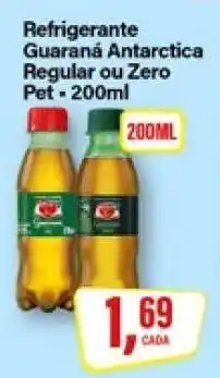 Rede Supermarket Refrigerante Guaraná Antarctica Regular ou Zero Pet oferta