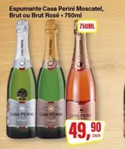 Rede Supermarket Espumante Casa Perini Moscatel, Brut ou Brut Rosé oferta