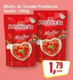 Rede Supermarket Molho de Tomate Predilecta Sachê - 300g oferta