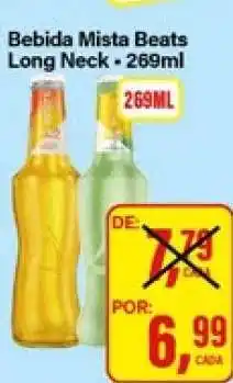 Rede Supermarket Bebida Mista Beats Long Neck oferta