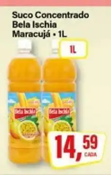 Rede Supermarket Suco Concentrado Bela Ischia Maracujá oferta