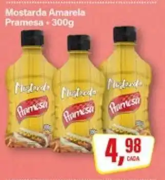 Rede Supermarket Mostarda Amarela Pramesa - 300g oferta