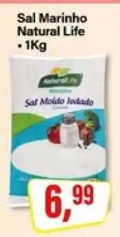 Rede Supermarket Sal Marinho Natural Life 1Kg oferta