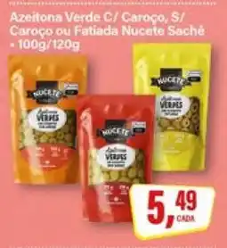 Rede Supermarket Azeitona Verde Nucete Sachê oferta