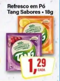 Rede Supermarket Refresco em Pó Tang Sabores oferta
