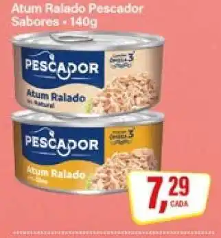 Rede Supermarket Atum Ralado Pescador Sabores oferta