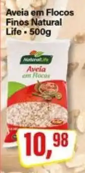 Rede Supermarket Aveia em Flocos Finos Natural Life oferta