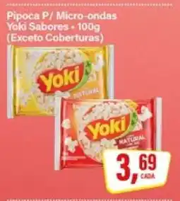 Rede Supermarket Pipoca P/ Micro-ondas Yoki Sabores oferta