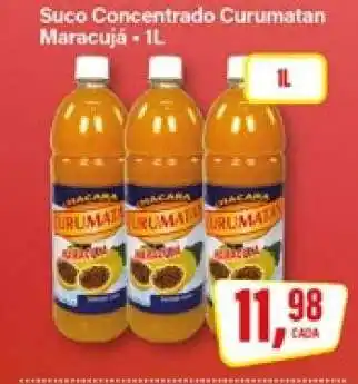 Rede Supermarket Suco Concentrado Curumatan Maracujá oferta