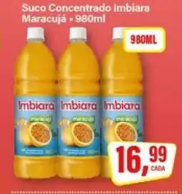 Rede Supermarket Suco Concentrado Imbiara Maracujá oferta