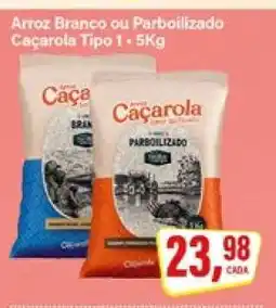 Rede Supermarket Arroz Branco ou Parboilizado Caçarola Tipo 1 - 5Kg oferta