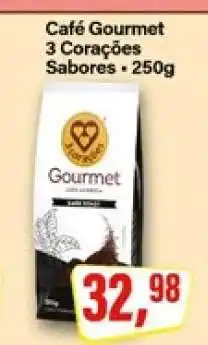 Rede Supermarket Café Gourmet 3 Corações Sabores oferta