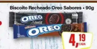 Rede Supermarket Biscoito Recheado Oreo Sabores oferta