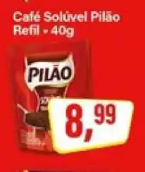 Rede Supermarket Café Solúvel Pilão Refil oferta