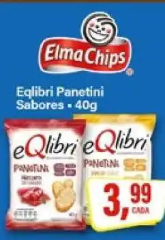 Rede Supermarket eQlibri Panetini Sabores oferta