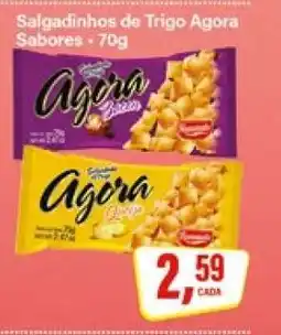 Rede Supermarket Salgadinhos de Trigo Agora Sabores oferta