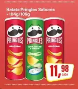 Batata Pringles Sabores