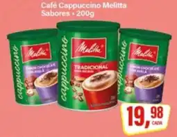 Rede Supermarket Café Cappuccino Melitta Sabores oferta