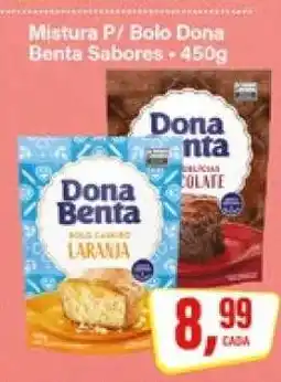 Rede Supermarket Mistura p/ Bolo Dona Benta Sabores oferta