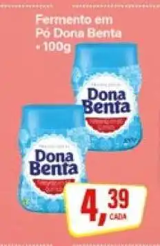 Rede Supermarket Fermento em Pó Dona Benta oferta
