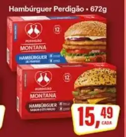 Rede Supermarket Hambúrguer Perdigão 672g oferta