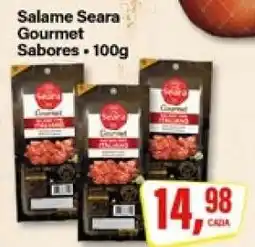 Rede Supermarket Salame Seara Gourmet Sabores oferta