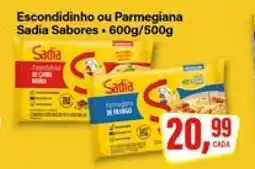 Rede Supermarket Escondidinho ou Parmegiana Sadia Sabores oferta