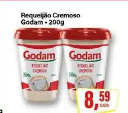 Rede Supermarket Requeijão Cremoso Godam - 200g oferta