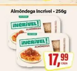 Rede Supermarket Almôndega Incrível oferta