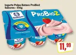 Rede Supermarket Iogurte Polpa Batavo ProBio2 Sabores oferta
