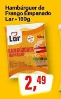 Rede Supermarket Hamburguer de Frango Empanado Lar 100g oferta