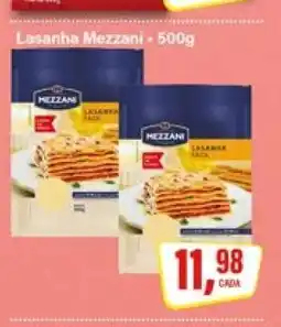 Rede Supermarket Lasanha Mezzani 500g oferta