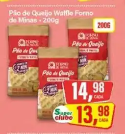 Rede Supermarket Pão de Queijo Waffle Forno de Minas - 200g oferta