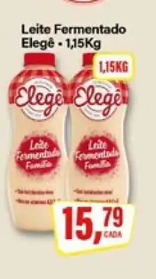 Rede Supermarket Leite Fermentado Elegê oferta