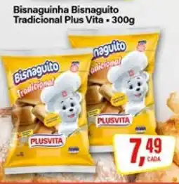 Rede Supermarket Bisnaguinha Bisnaguito Tradicional Plus Vita oferta