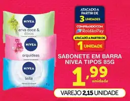 Roldão Sabonete em barra nivea tipos oferta