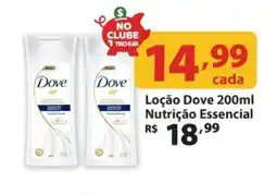 Supermercados Tischler Loção Dove Nutrição Essencial oferta