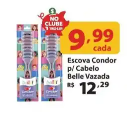 Supermercados Tischler Escova Condor p/ Cabelo Belle Vazada oferta