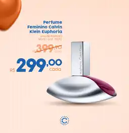 Drogaria Catarinense Perfume Feminino Calvin Klein Euphoria oferta