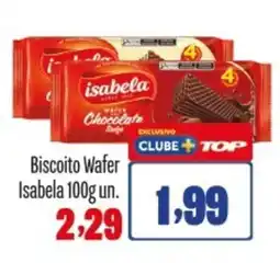 Rede Top Biscoito Wafer Isabela un. oferta