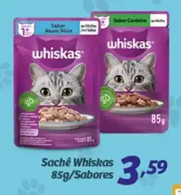 Superbom Supermercados Sachê Whiskas Sabores oferta