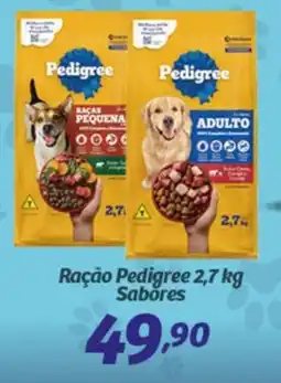 Superbom Supermercados Ração Pedigree Sabores oferta
